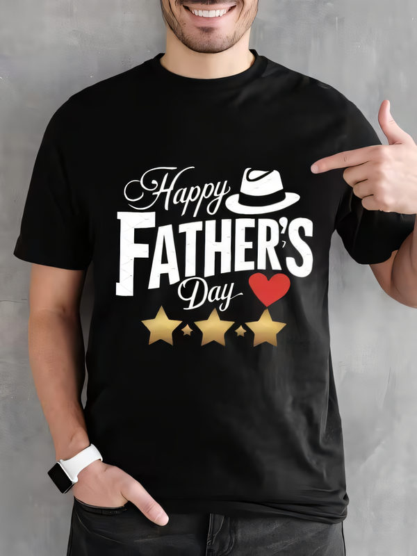 Happy Father's Day Men's Black - Dad Hat Cotton ulasan dan harga