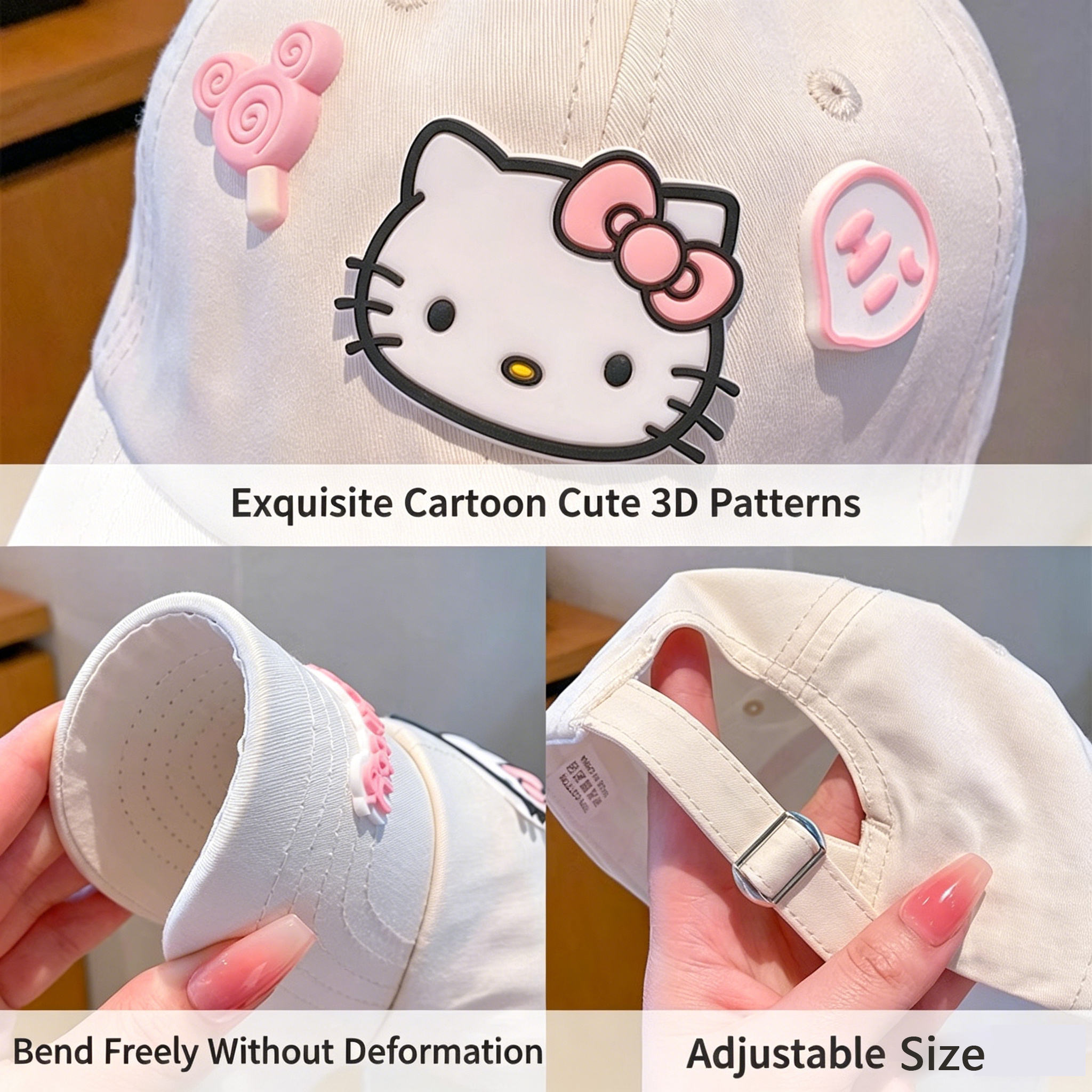 Hello Kitty Baseball Cap for T - Sun Hat Wide Brim ulasan dan harga