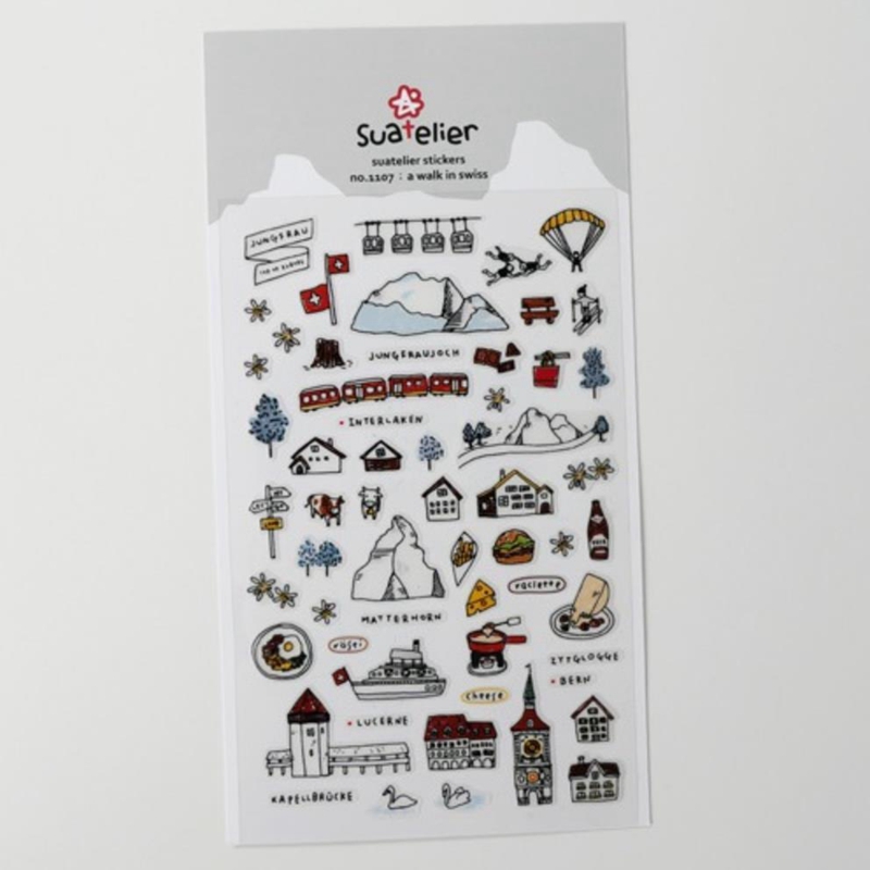 Suatelier Journal Stickers Wal - Running Cap Lightweight ulasan dan harga