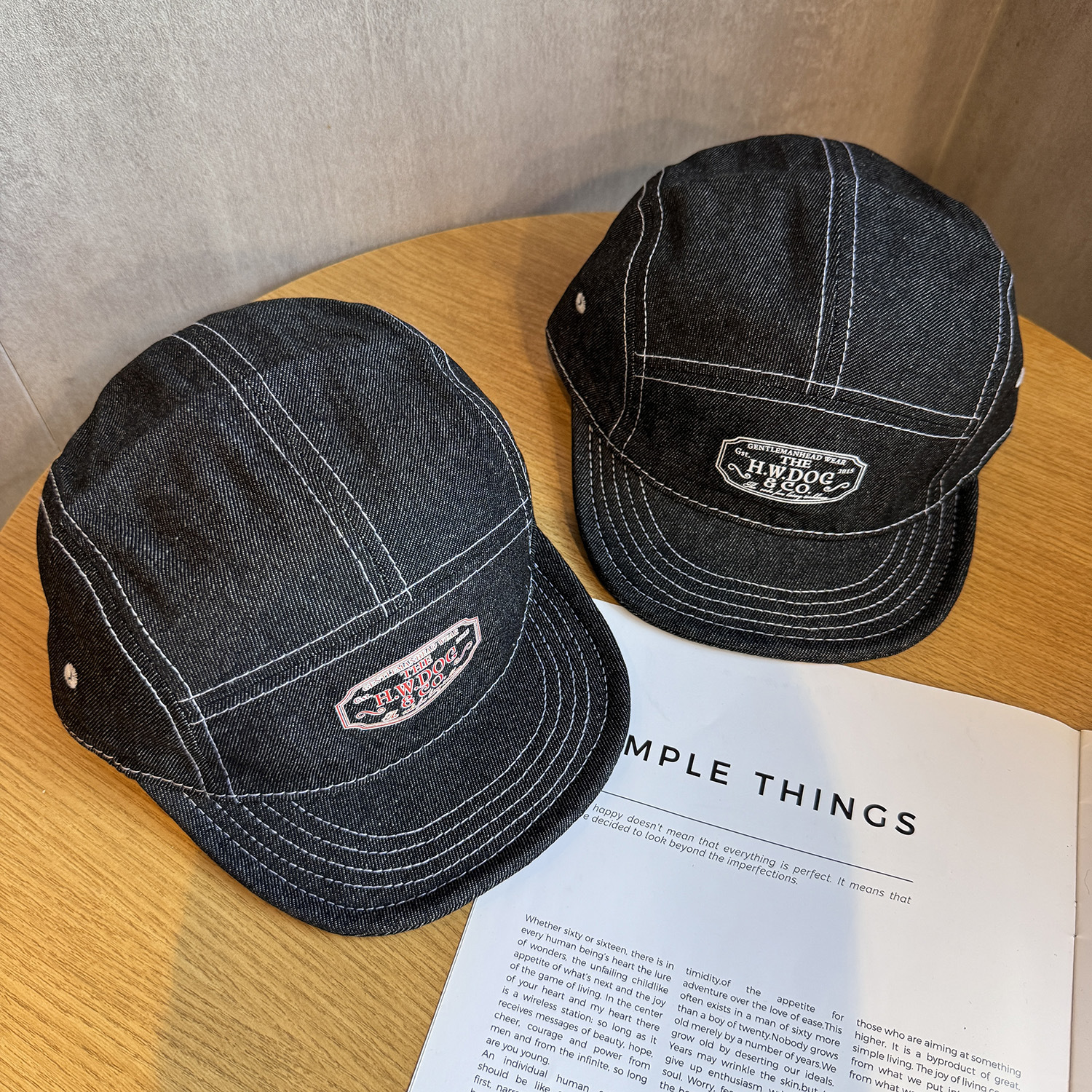 5 Panel Baseball Cap Denim Cot - Corduroy Cap 5 Panel ulasan dan harga