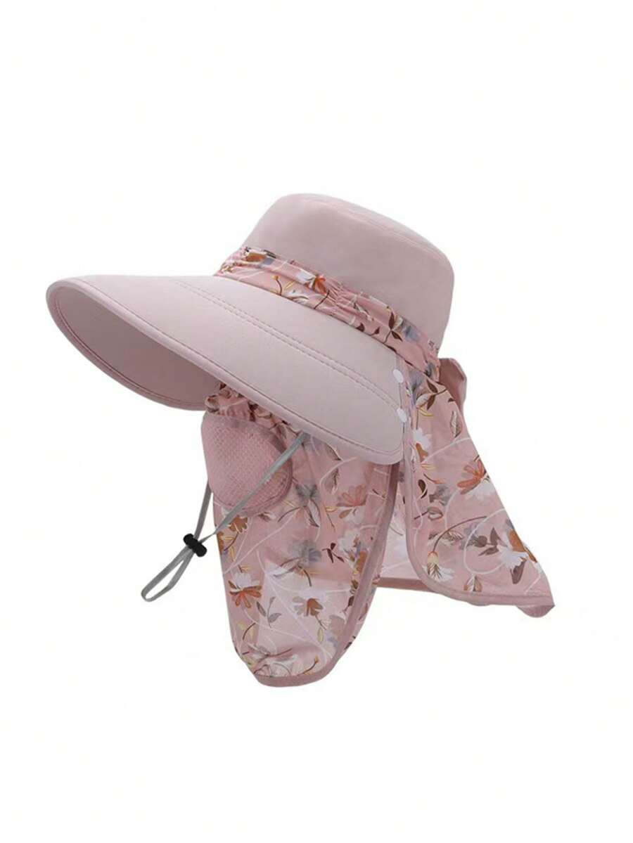 Unisex Wide Brim Sun Hat With  - Sun Hat Wide Brim ulasan dan harga