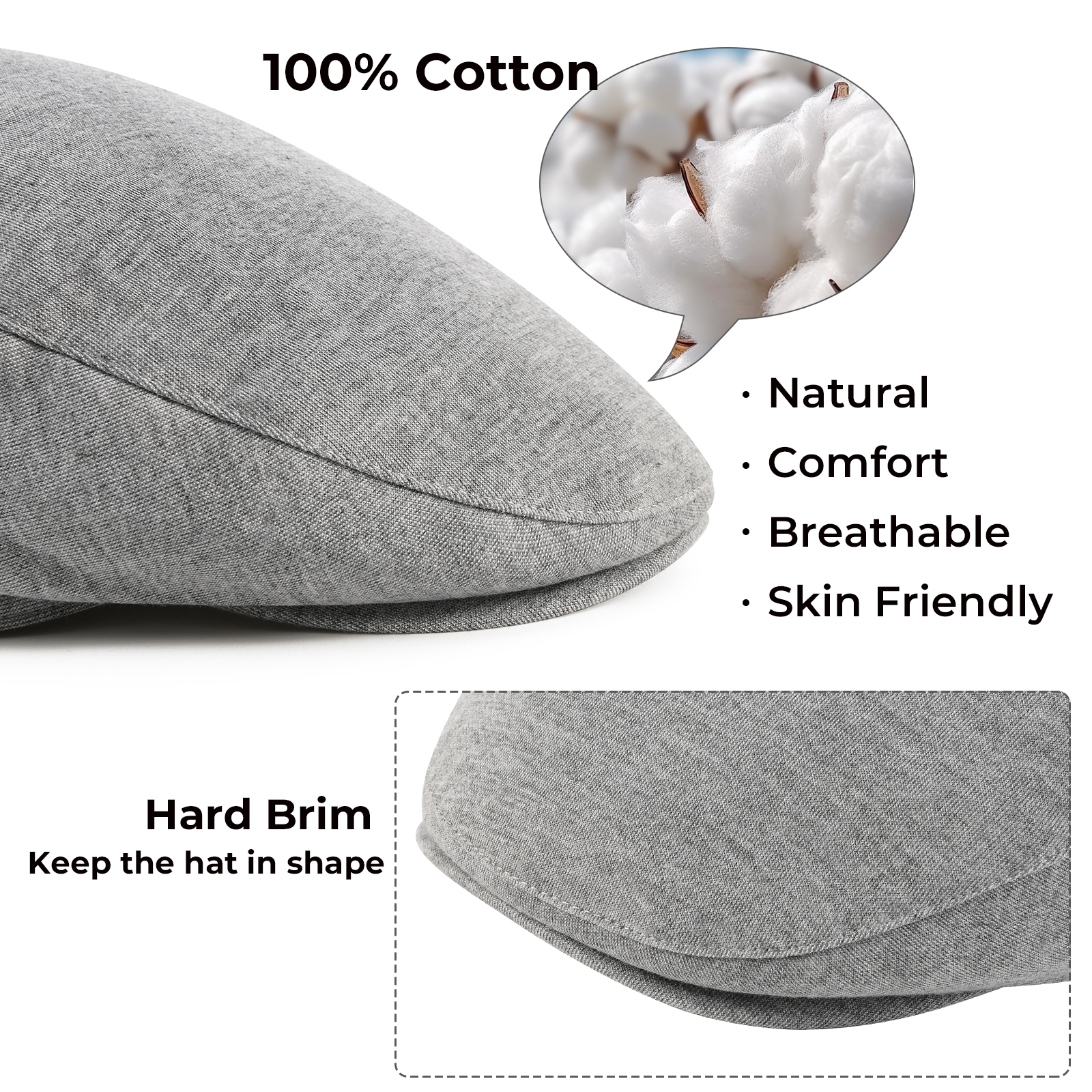JGAGOUL Classic Newsboy Cap fo - Newsboy Cap Ivy ulasan dan harga