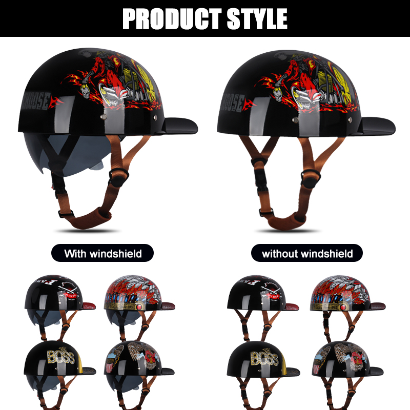 Baseball Cap Helmet Motorcycle - Baseball Cap Structured ulasan dan harga