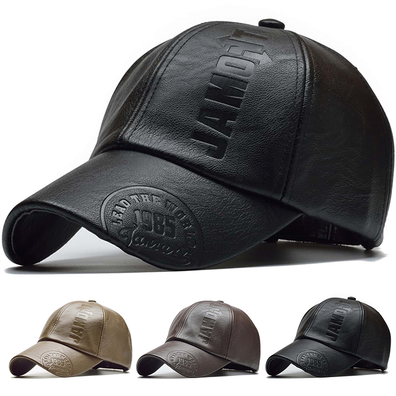 Unisex 1985 Imprinting Leather - Baseball Cap Structured ulasan dan harga