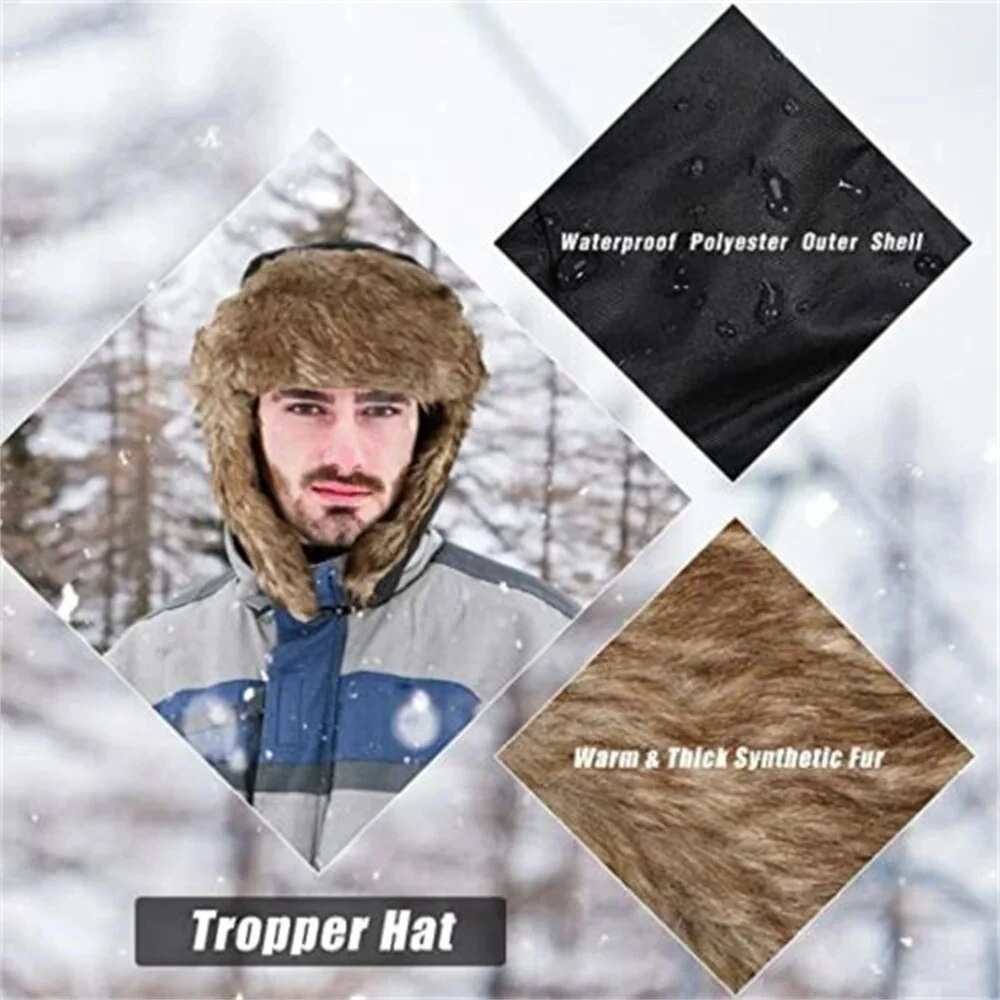 Men's Winter Trapper Aviator T - Trapper Hat Ear Flap ulasan dan harga