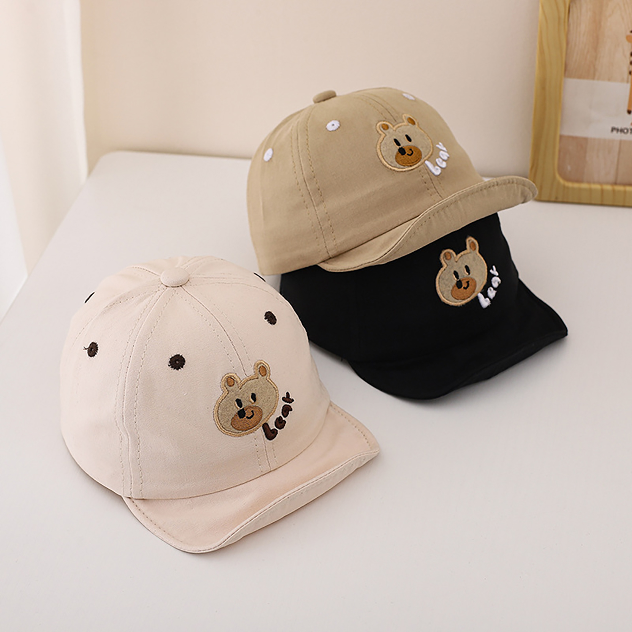 Cute Baby Peaked Hat Soft Brim - Visor Sun Hat ulasan dan harga