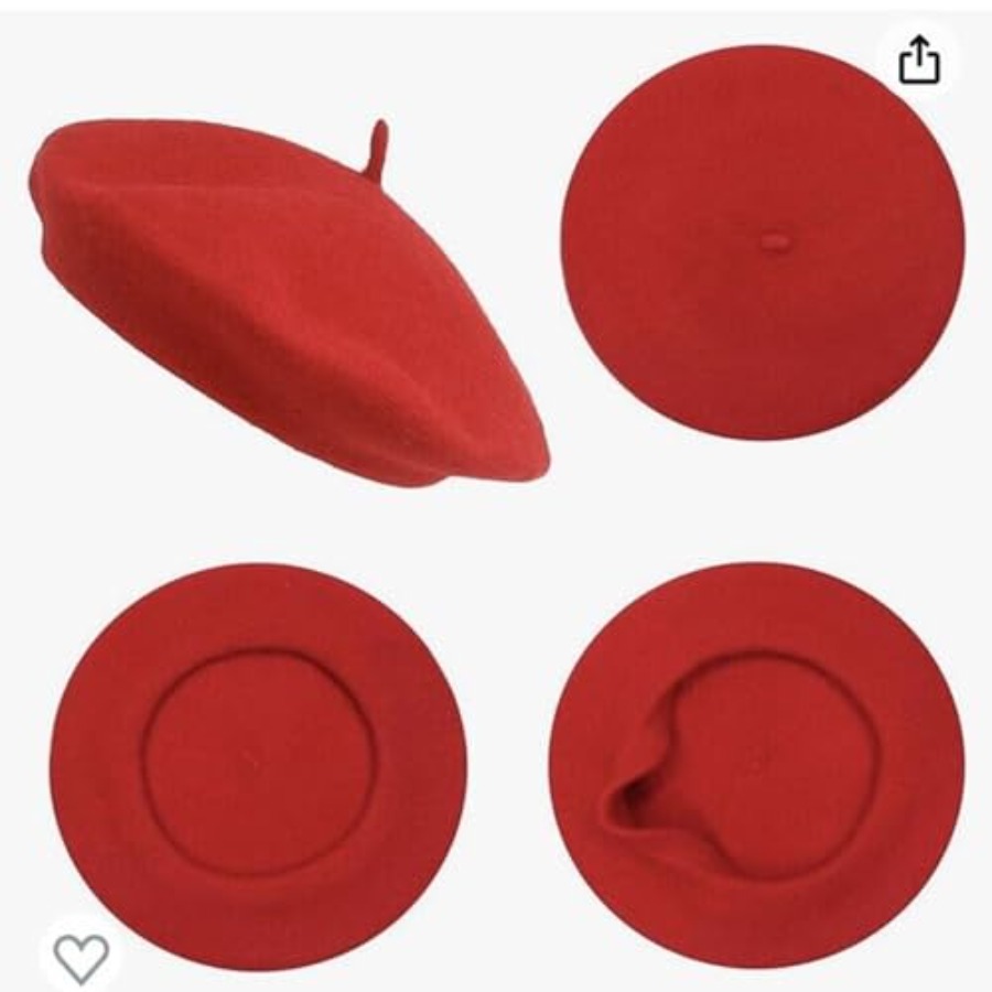 Women's Beret Hats Chic French - Beret French Wool ulasan dan harga