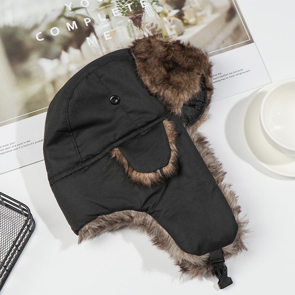 Warm Earflap Trapper Ski Hat W - Winter Trapper Hat ulasan dan harga