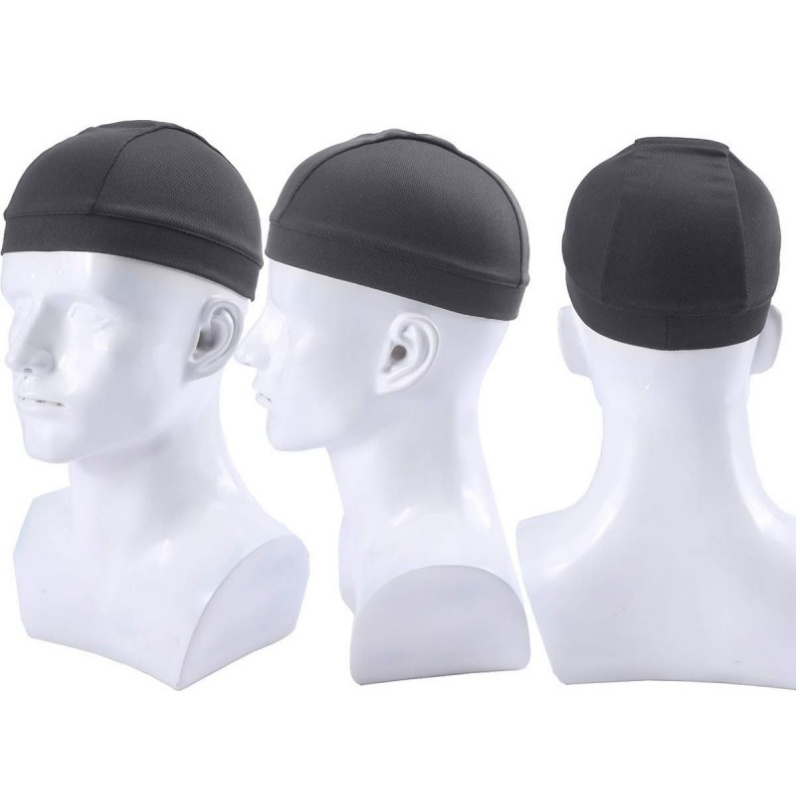 Summer Thin Breathable Mesh Sk - Skull Cap Helmet Liner ulasan dan harga