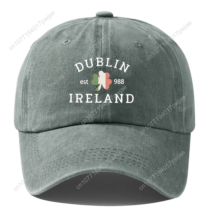 Dublin, Ireland Vintage Baseba - Bucket Hat Cotton ulasan dan harga