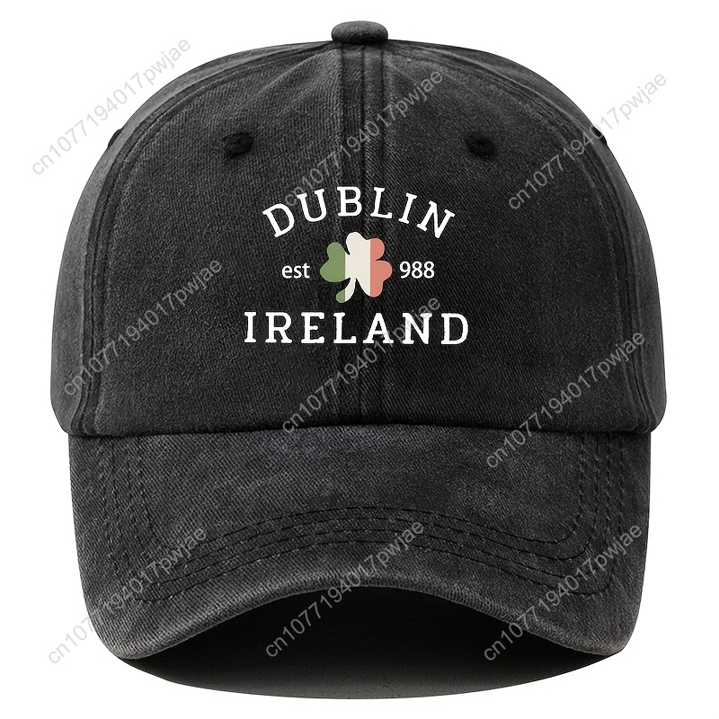 Dublin, Ireland Vintage Baseba - Bucket Hat Cotton ulasan dan harga