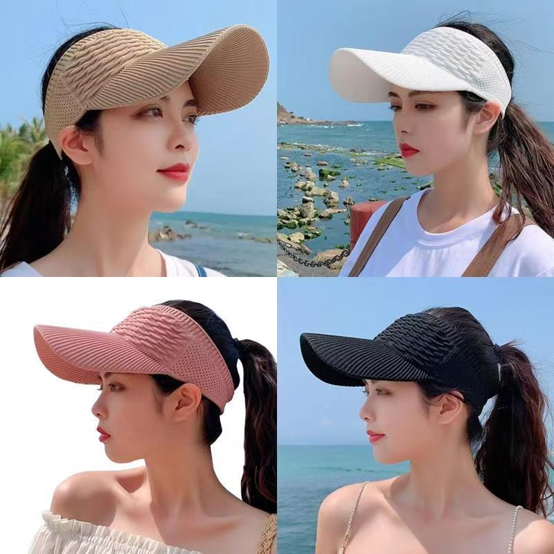 1pcs Women Anti-UV Sun Hats Br - Visor Sun Hat ulasan dan harga